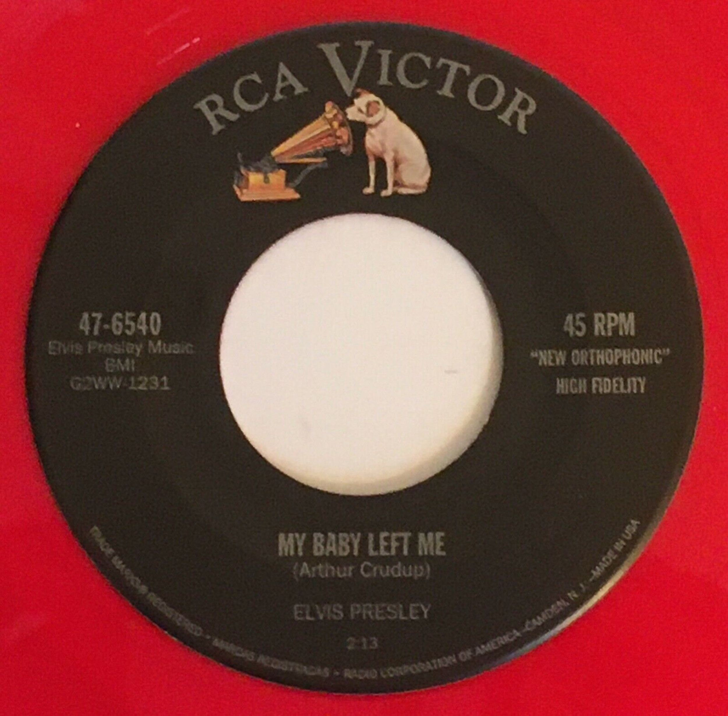 Elvis Presley / I Want You, I Need You, I Love You / Red