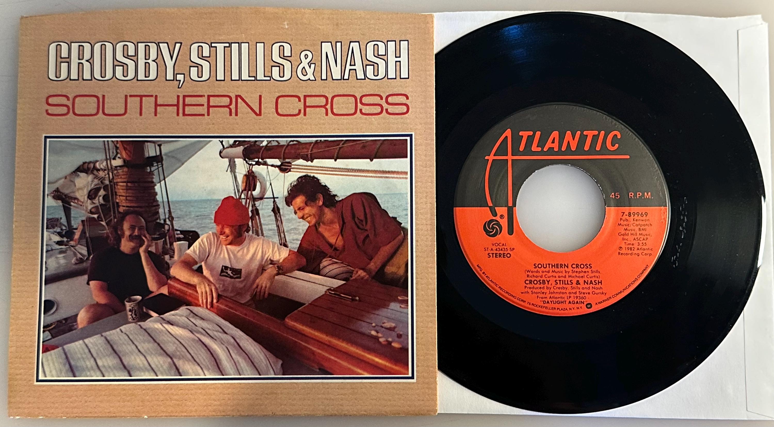 Crosby, Stills & Nash / Southern Cross / 45rpm With PS / NM - Etsy