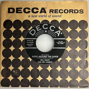 Bill Haley and His Comets / (We're Gonna) Rock Around The Clock / 1954 Decca 45rpm / EX+