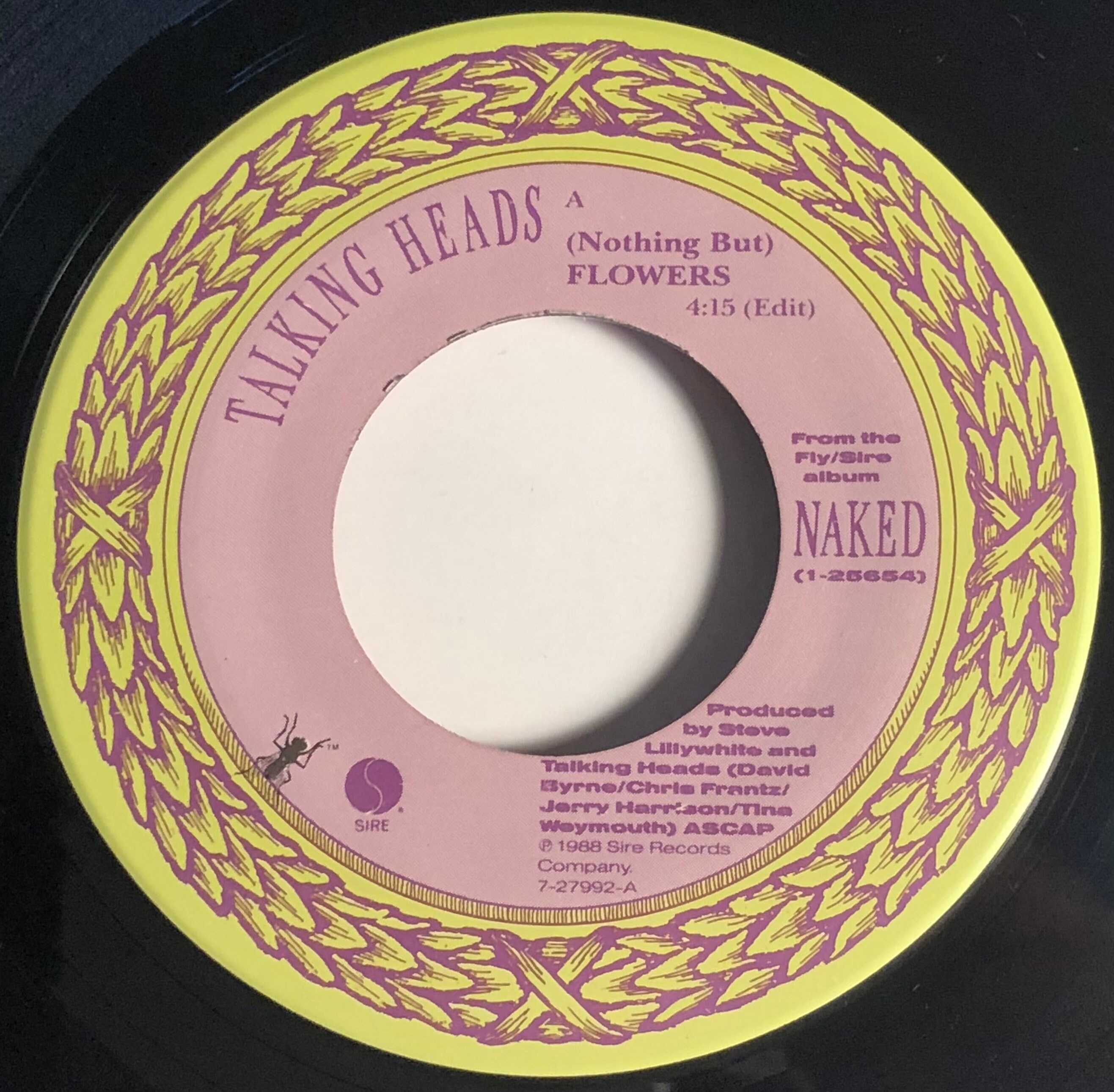 トーキング・ヘッズ / Nothing But Flowers and Ruby Dear / 45回転
