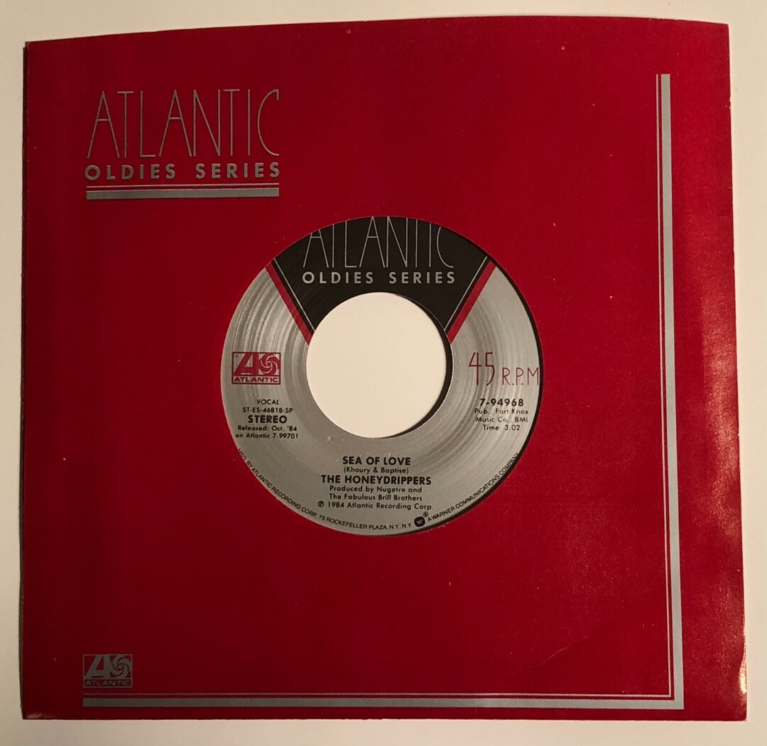 The Honeydrippers led Zeppelin / Sea of Love / 1980s 45rpm / NM Etsy