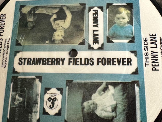 The Beatles / Strawberry Fields Forever & Penny Lane / UK 1983