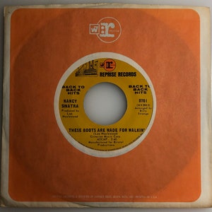 Nancy Sinatra / These Boots Are Made For Walkin&#39; / 1960s 7&quot; 45 / NM+