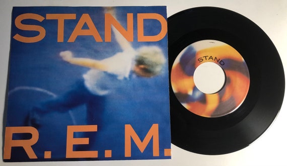 R.E.M. / Stand / 1st Pressing Vinyl 45rpm W/ Picture Sleeve / NM 