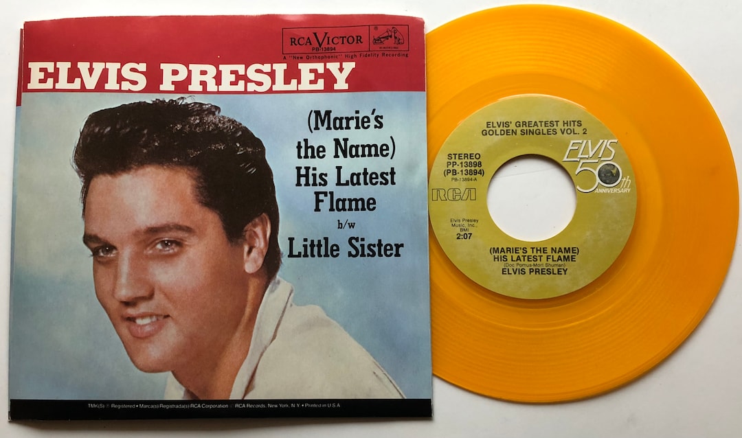 Elvis Presley Greatest Hits Golden Singles Vol.1 Box Set of
