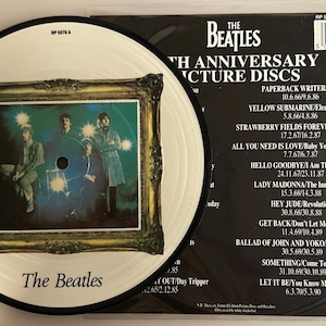 Beatles Picture Disc - Etsy Canada