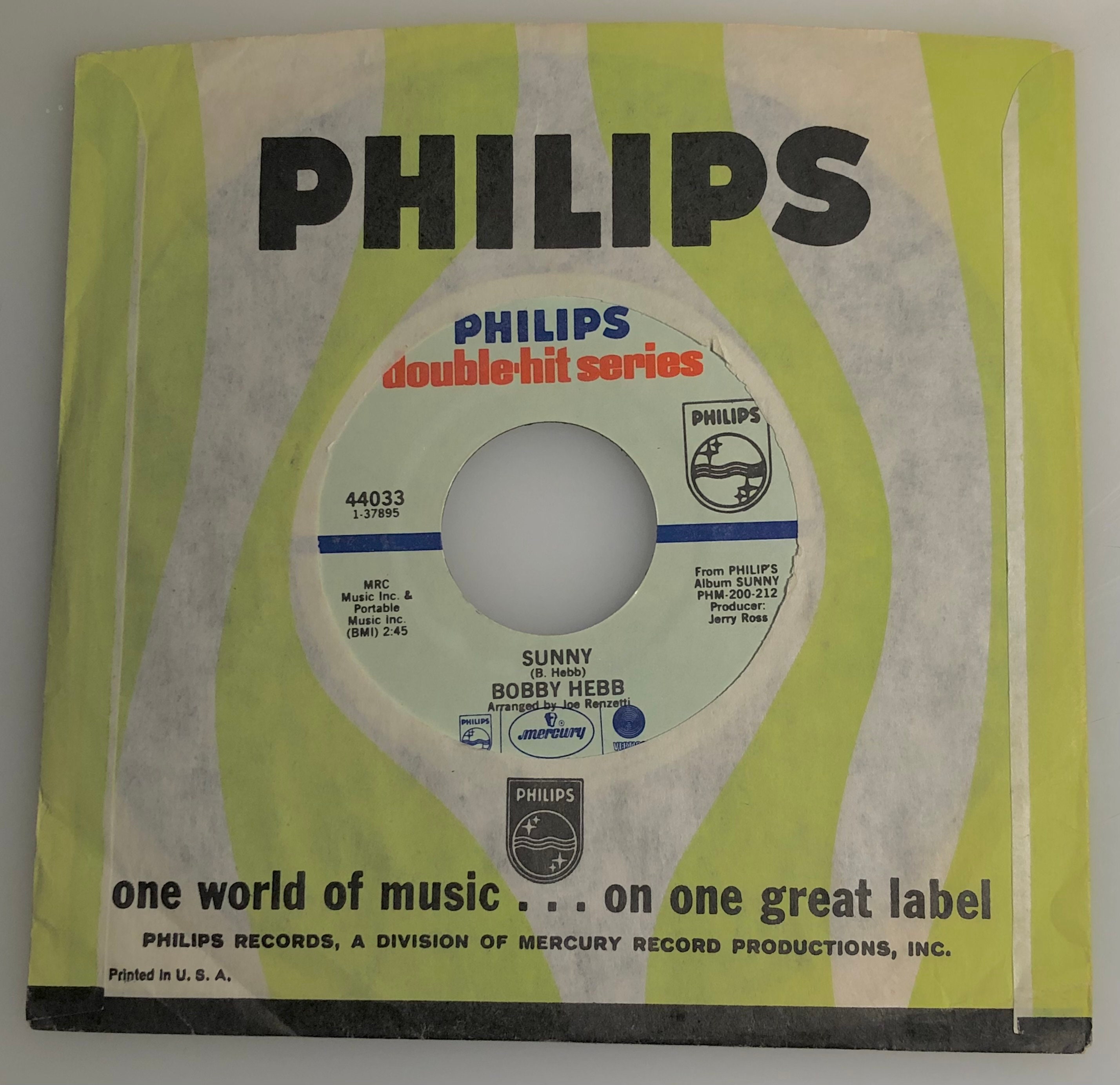 洋楽 Bobby Hebb Sunny CD (Philips) Bobby Hebb – Sunny – Vinyl (7