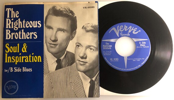 The Righteous Brothers - Soul and Inspiration 1966 Verve 45rpm