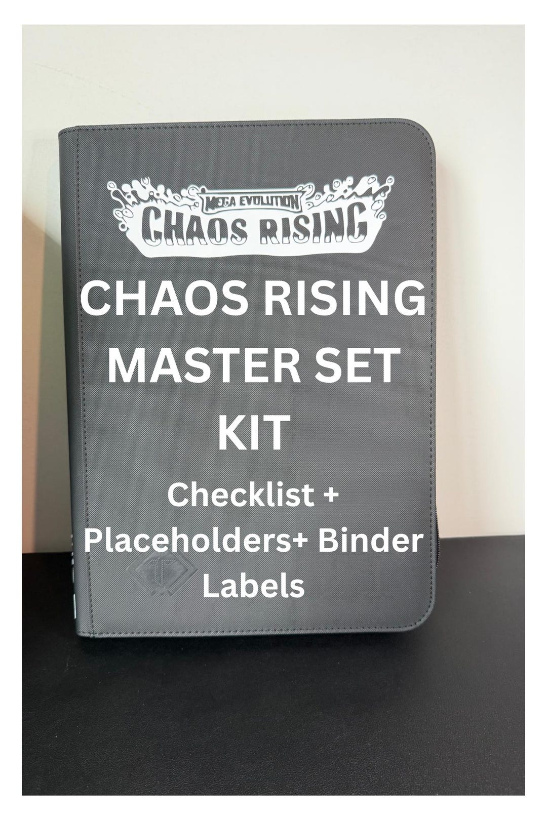 Chaos Rising Player Guide Book Chaos Rising Master Set Kit | Checklist, Placeholder Cards, Binder ...