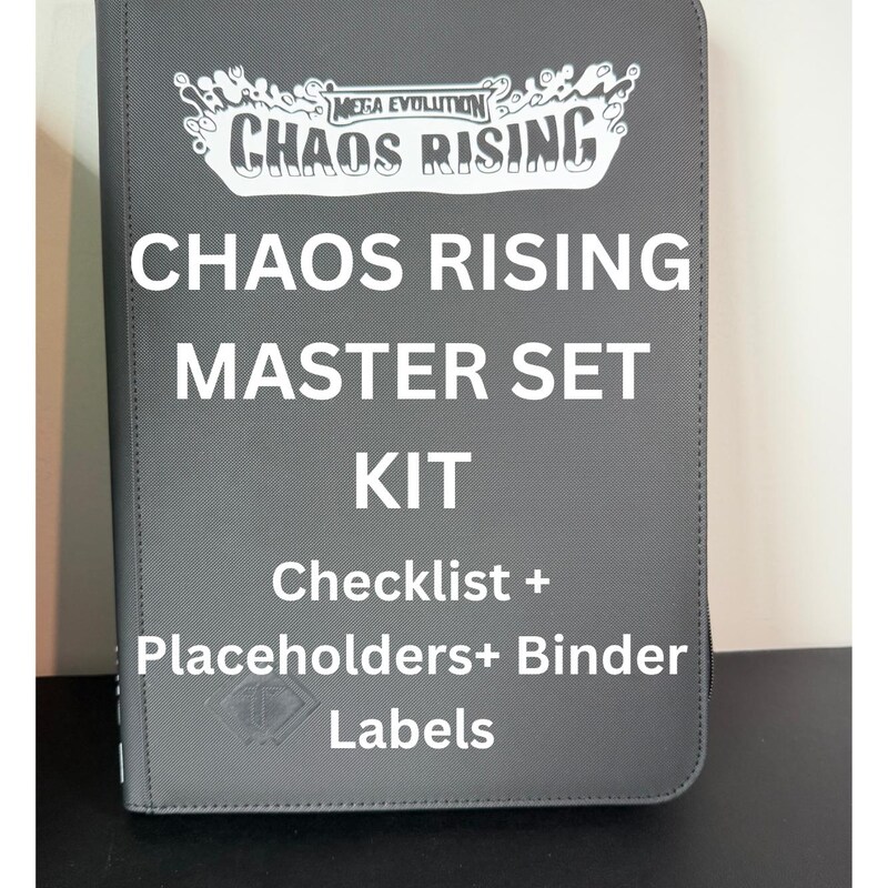Chaos Rising Binder - Etsy
