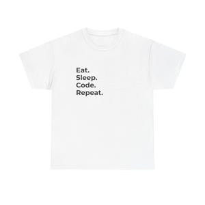 Eat Sleep Code Repeat - Developer Lifestyle T-Shirt image 2