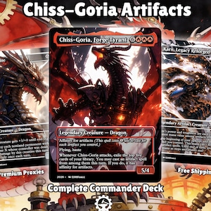 Chiss-Goria Artifact Tribal Proxy Commander Deck (Bracket 4) | 108 Cards + Tokens