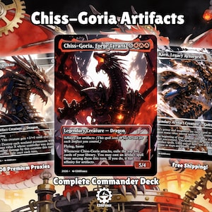 Chiss-Goria Artifact Tribal Proxy Commander Deck (Bracket 4) | 108 Cards + Tokens