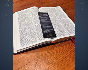 Worship Recap Bookmark for Kids | Christian Parenting Conversation Starter