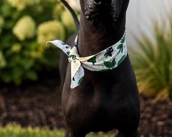 Dog/Cat Neckerchief Bandanna Reversible Lightweight Tie-on