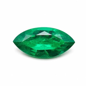 Esmeralda natural talla marquesa, esmeralda colombiana, tamaño de pendiente de esmeralda, tamaño de colgante de esmeralda verde intenso y vibrante, gema suelta de 3 a 5 quilates cada una.