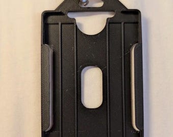 3D Printed Badge Holder: Slim, Secure ID Card Case – Minimalist Design