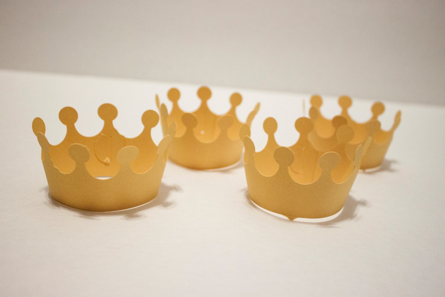 Crown Cupcake Wrapper Set of 12 Etsy