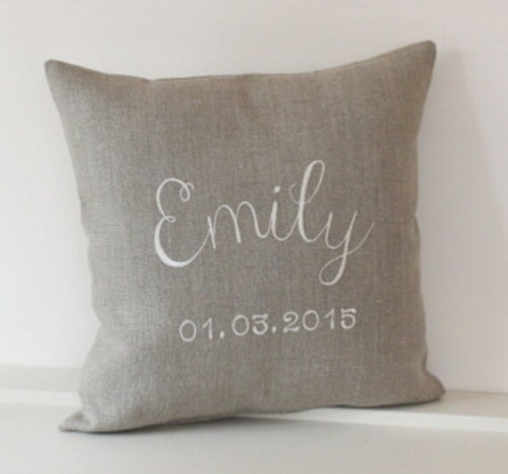 Personalized Baby Pillow Name Pillow Personalized Gift Baby Etsy