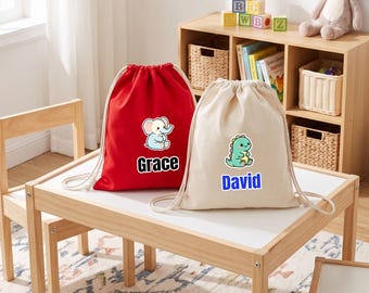 Personalized Baby Backpack with Name, Custom Toddler Backpack, Cute Preschool Daycare Bag, Personalized Kids Backpack, Birthday Gift