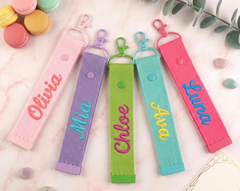 Personalized Embroidered Name Tag, Custom Backpack Tag, Personalized Bag Tag, Name Tag for Luggage, Lunch Bag & Tote, Custom Gift