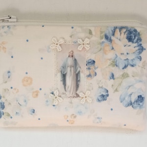 Handmade Rosary, Keepsake, Gift, Jewelry Pouch