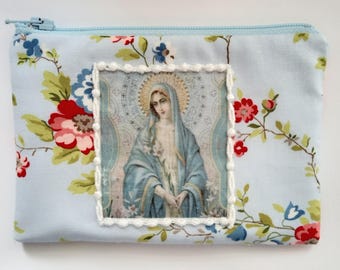 Handcrafted Large Rosary Pouch
