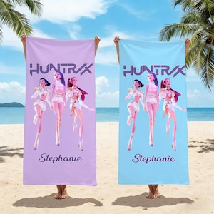 Kpop demon hunter towel - Etsy 日本