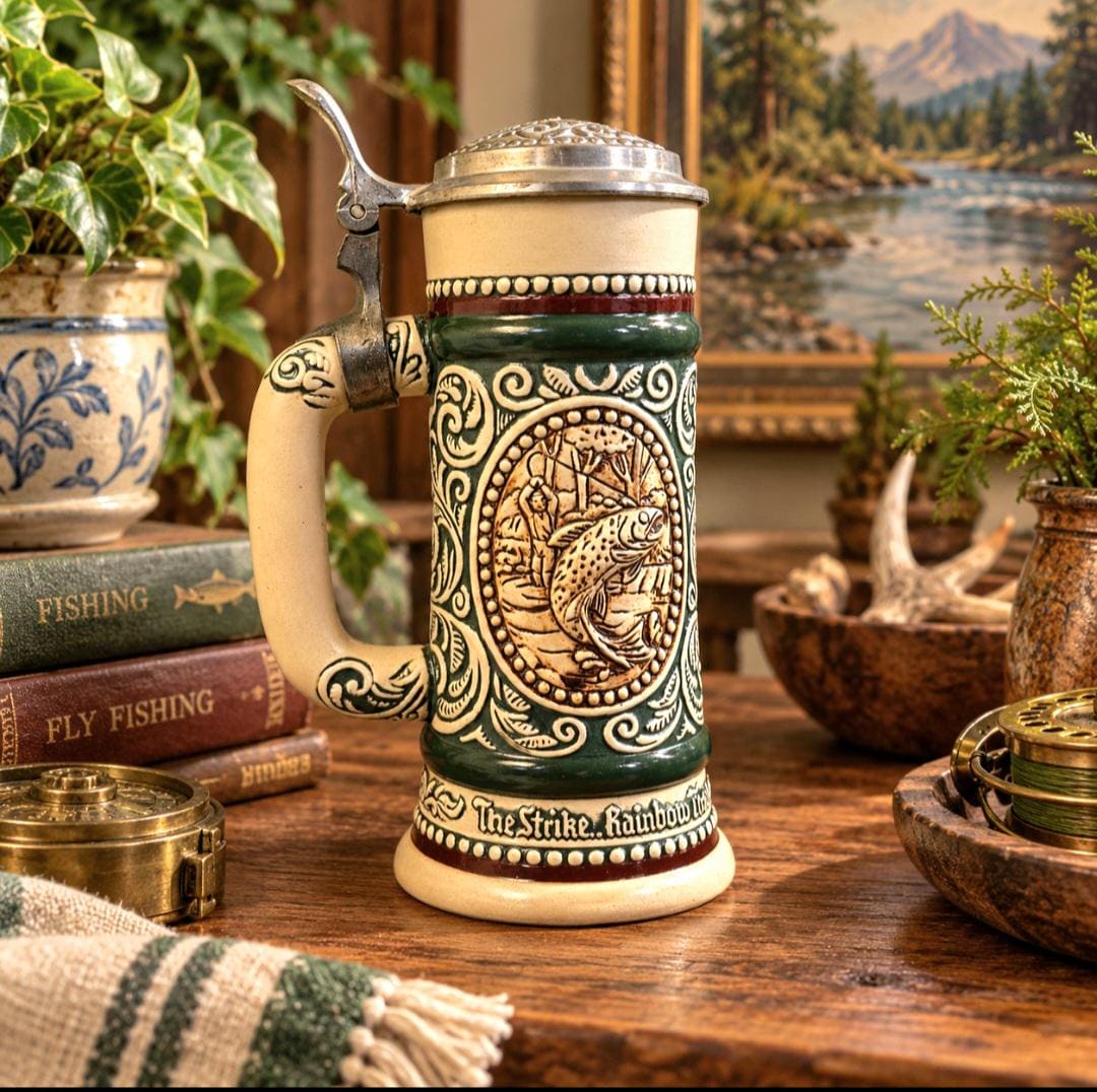 Vintage Beer Stein - Etsy