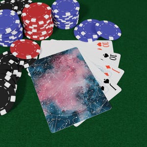 Carte da gioco Nebulosa Orsa Maggiore, indispensabili per le serate di gioco, idea regalo di Natale, mazzo di carte per serate di poker, mazzo di carte unico, mazzo di carte divertente