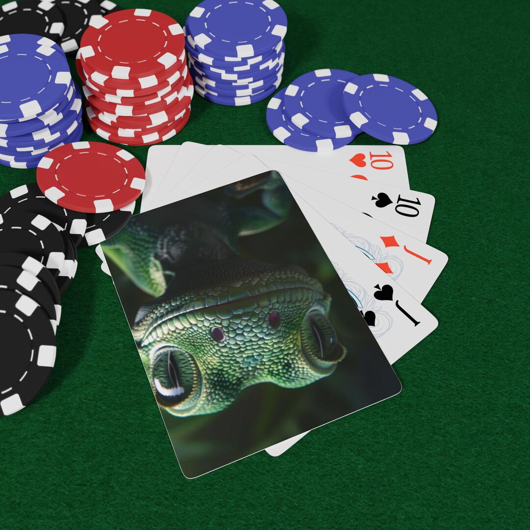 Gecko Playing Cards, Game Night Essential, Christmas Gift Idea, Poker ...