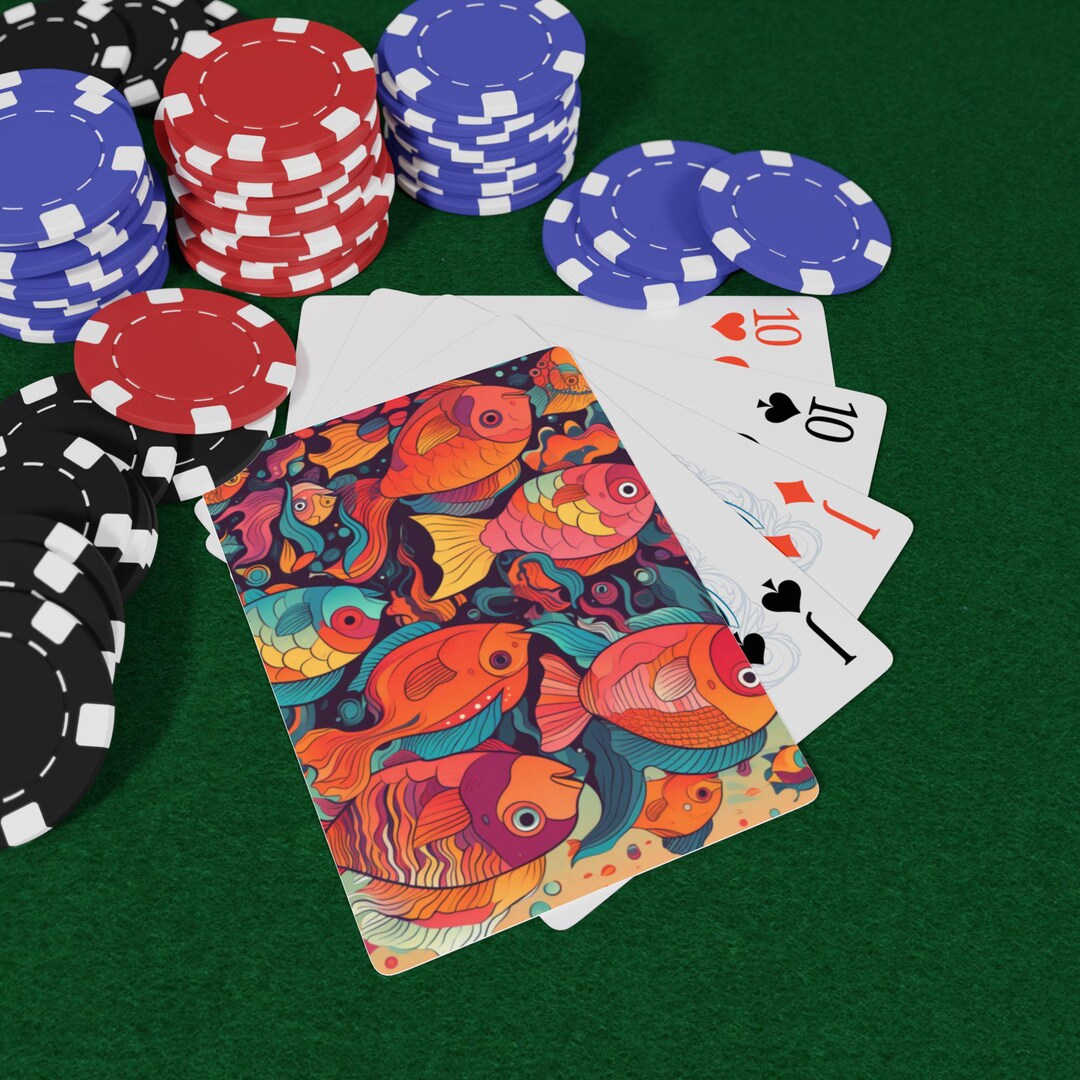 Bright Reef Fish Playing Cards, Game Night Essential, Christmas Gift ...