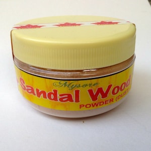 Pure Sandalwood Powder Dust 50 grams Mysore Sandalwood Chandan from Vrindavan SP0001