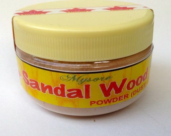 Pure Sandalwood Powder Dust 50 grams Mysore Sandalwood Chandan from Vrindavan SP0001