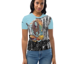 Meditating Yogini Women's T-shirt