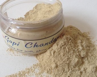 Gopi Chandan 100 grams from Vrindavan Facepack Tilak GP0001