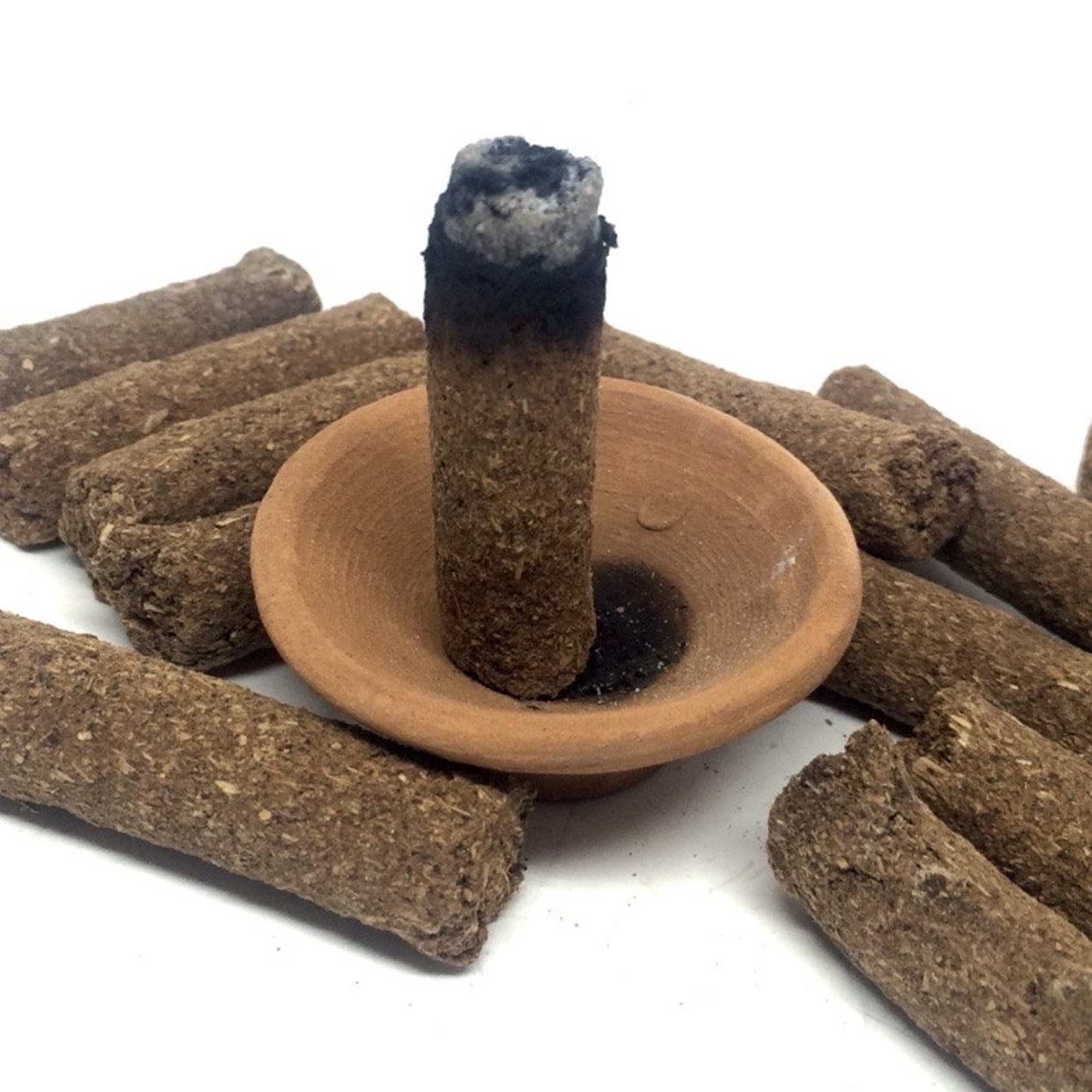Cow Dung Dhoop Incense From Vrindavan Cows Etsy