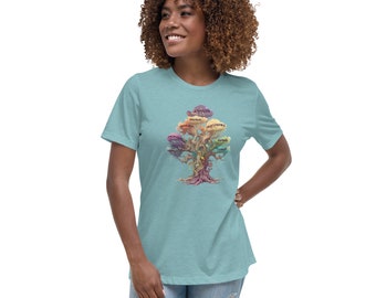 Patanjal's Eight Limbs of Yoga Women's Relaxed T-Shirt