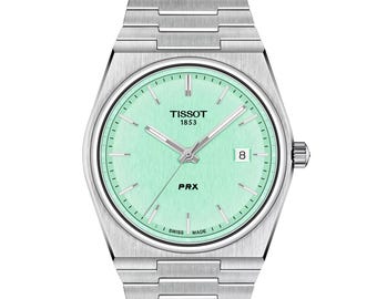 T137.410.11.091.01 Tissot PRX Light Green Watch 40mm.