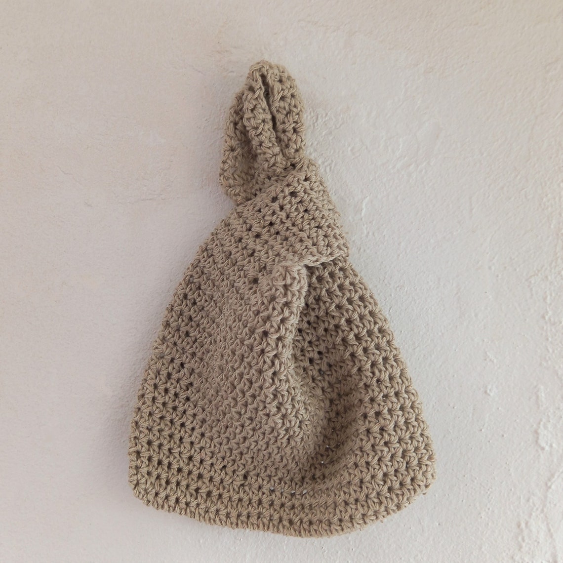 Knot Bag Linen & Cotton Made to Order Choice of colour Etsy