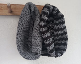 Made to Order - Jackdaw Cowl - Bamboo & Cotton Scarf - Choice of Colours