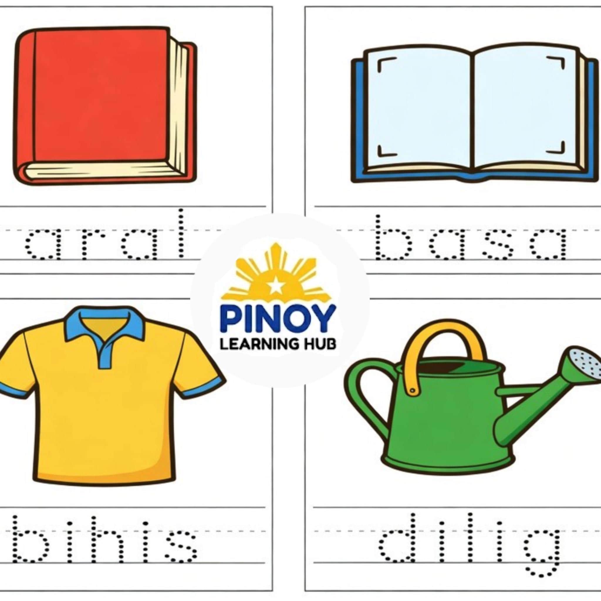 Tagalog Mga Aktibidad Worksheets | Filipino Activities Tracing PDF ...