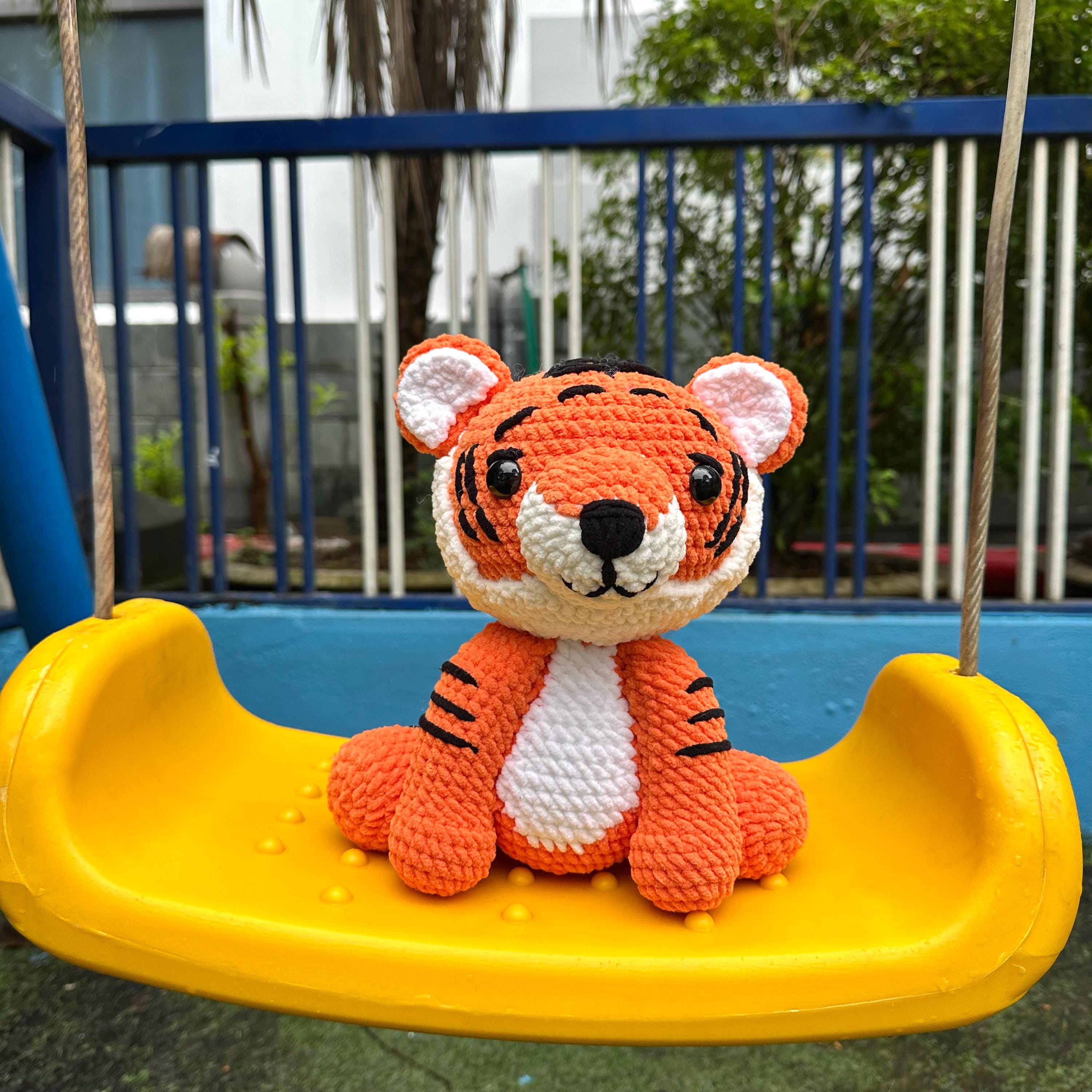 30 Tiger Crochet Patterns: Realistic, Cute, and Giftable Designs for Every Crocheter 26 Tiger Crochet Pattern PDF | Advanced Stuffed Animal