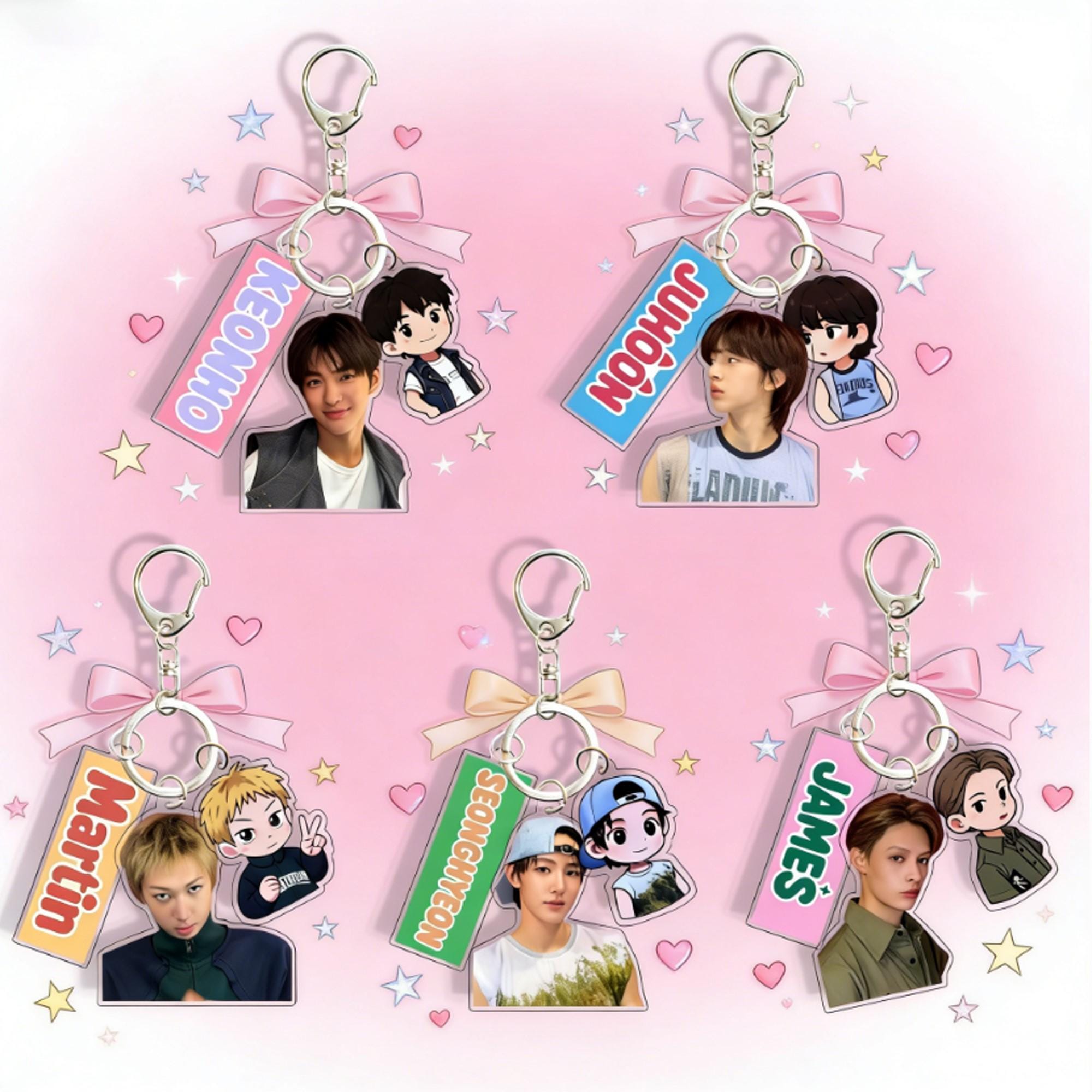 CORTIS Martin Keonho Juyeop Acrylic Keychain Kpop Fan Charm - Etsy