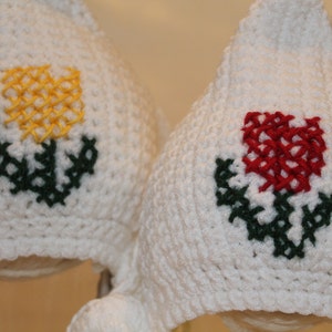 Crochet Little Dutch Girl Bonnet INSTANT DOWNLOAD PDF From Thomasina Cummings Designs image 3