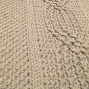 Crochet Blanket With Celtic Cable Design INSTANT DOWNLOAD PDF - Etsy