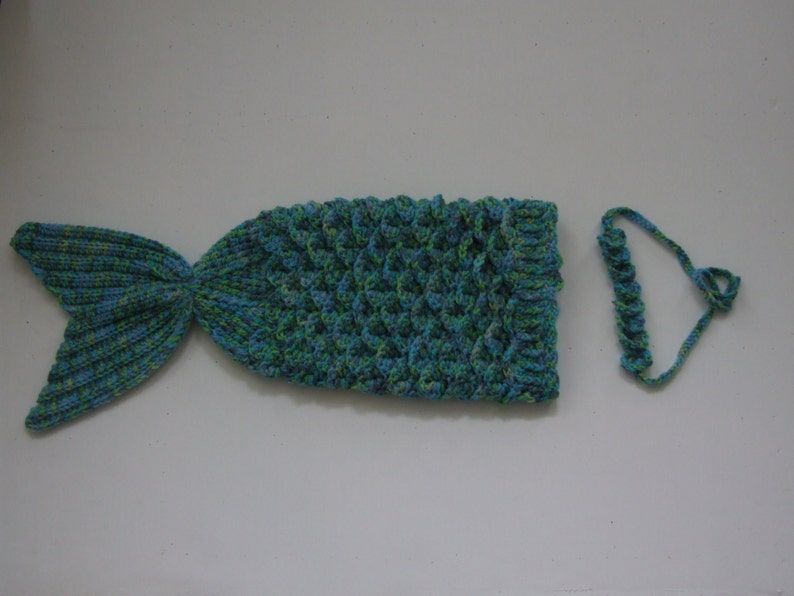 Crochet Mermaid Tail & Headband Prop INSTANT DOWNLOAD PDF from Thomasina Cummings Designs image 3