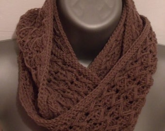 Crochet Cowl Infinite Scarf INSTANT DOWNLOAD PDF from Thomasina Cummings Designs