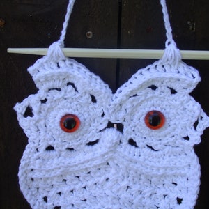 Crochet Owl Hanger in Macrame Style INSTANT DOWNLOAD PDF from Thomasina Cummings Designs image 5