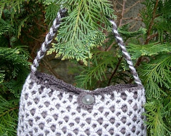 Crochet Reversible Evening Clutch Bag or Handbag INSTANT DOWNLOAD PDF from Thomasina Cummings Designs